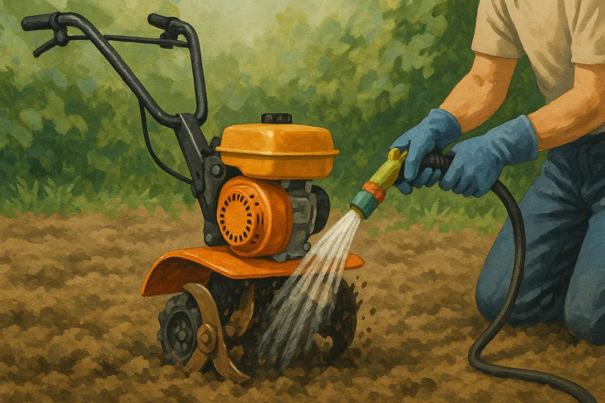 Entretien motoculteur