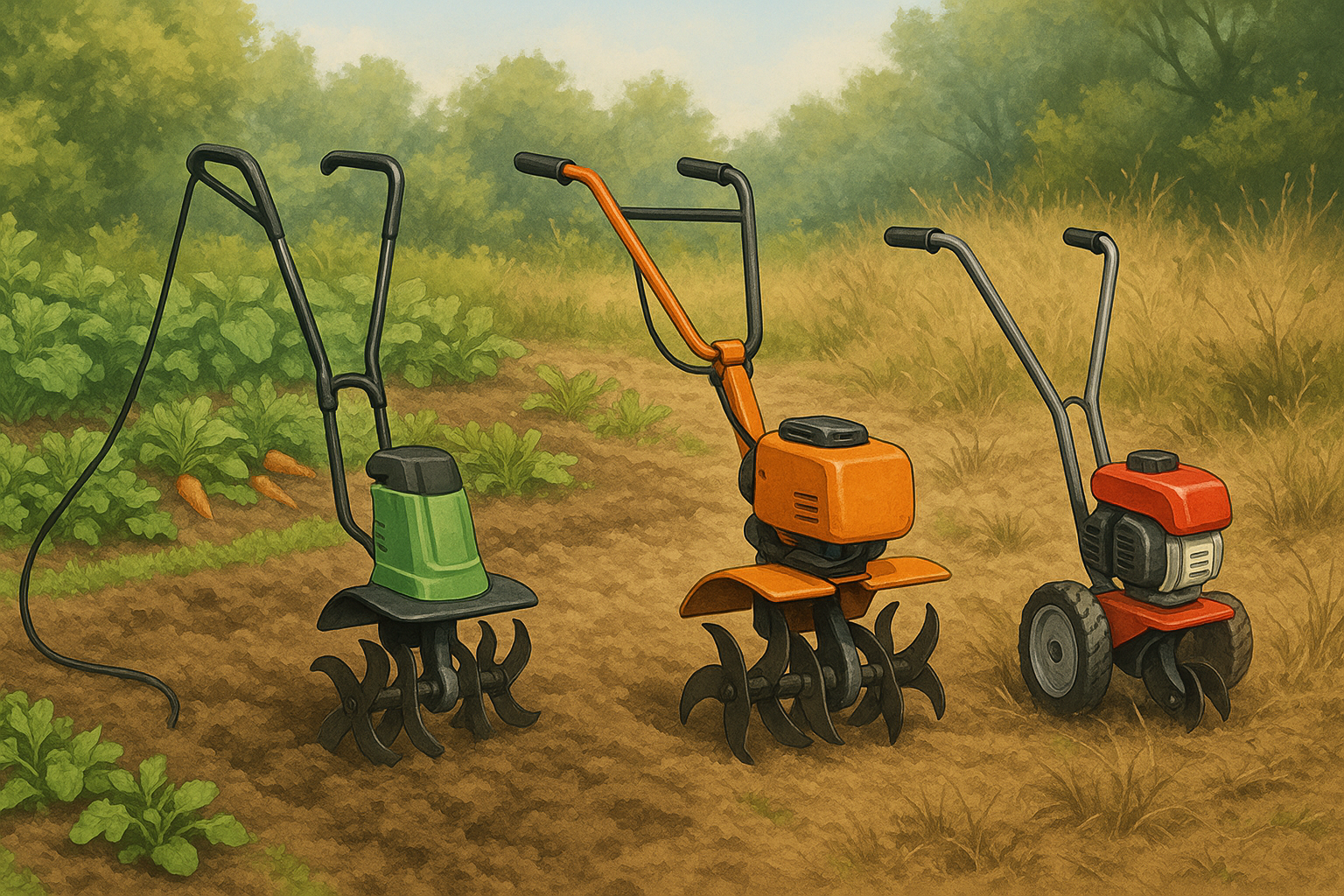 Motoculteur pour petit jardin : que choisir ?