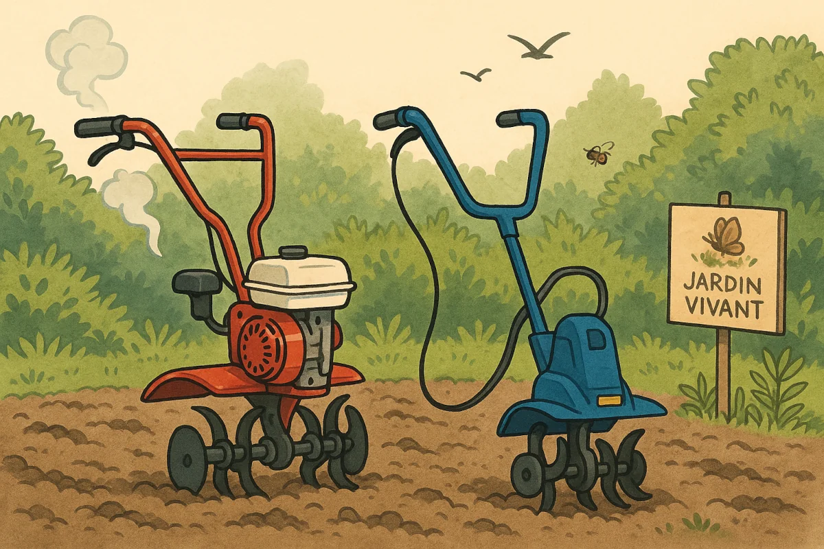 Motobineuse et motoculteur : quel impact écologique au jardin ?