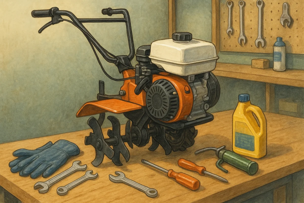 Entretien motoculteur & motobineuse : dossier complet