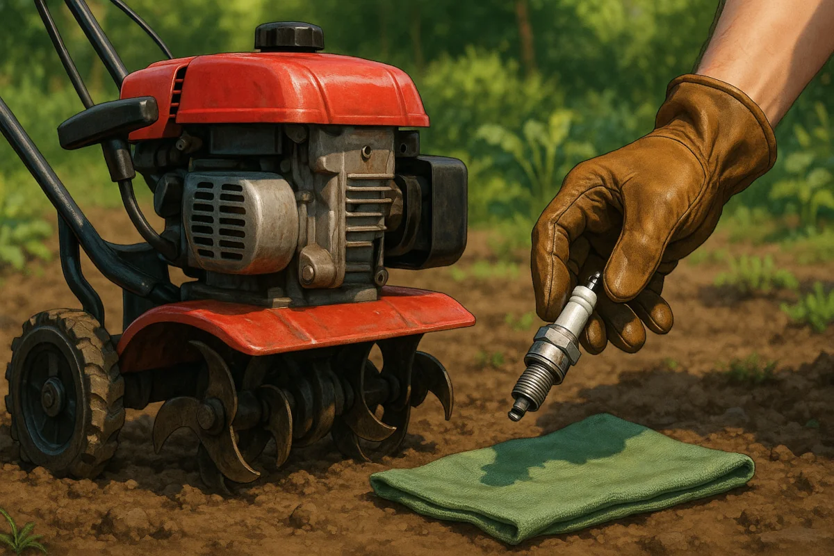 Moteur de motoculteur noyé : causes, signes et redémarrage
