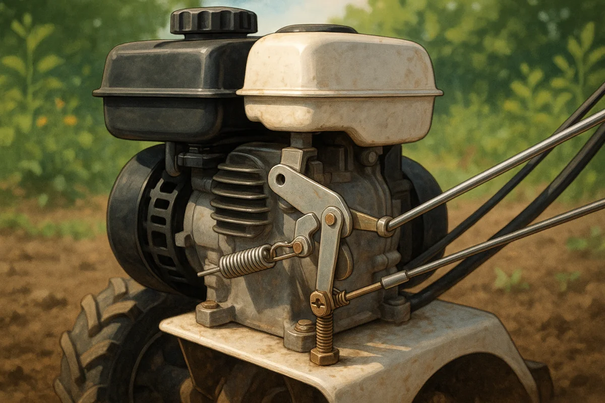 Réglage régulateur motoculteur : causes, méthode et conseils
