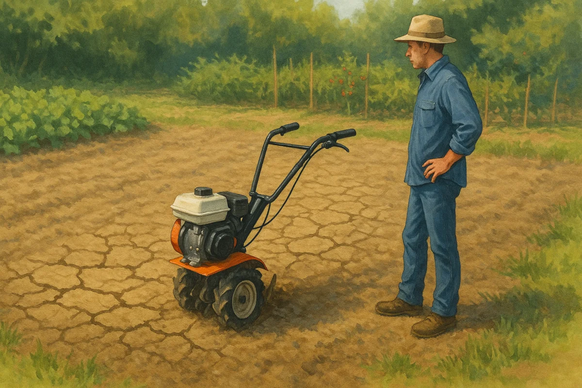Motoculteur pour terre dure ou terrain caillouteux : bien choisir