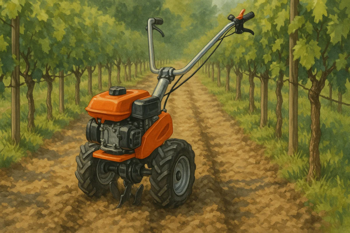 Quel motoculteur pour travailler entre les rangs de vigne ?